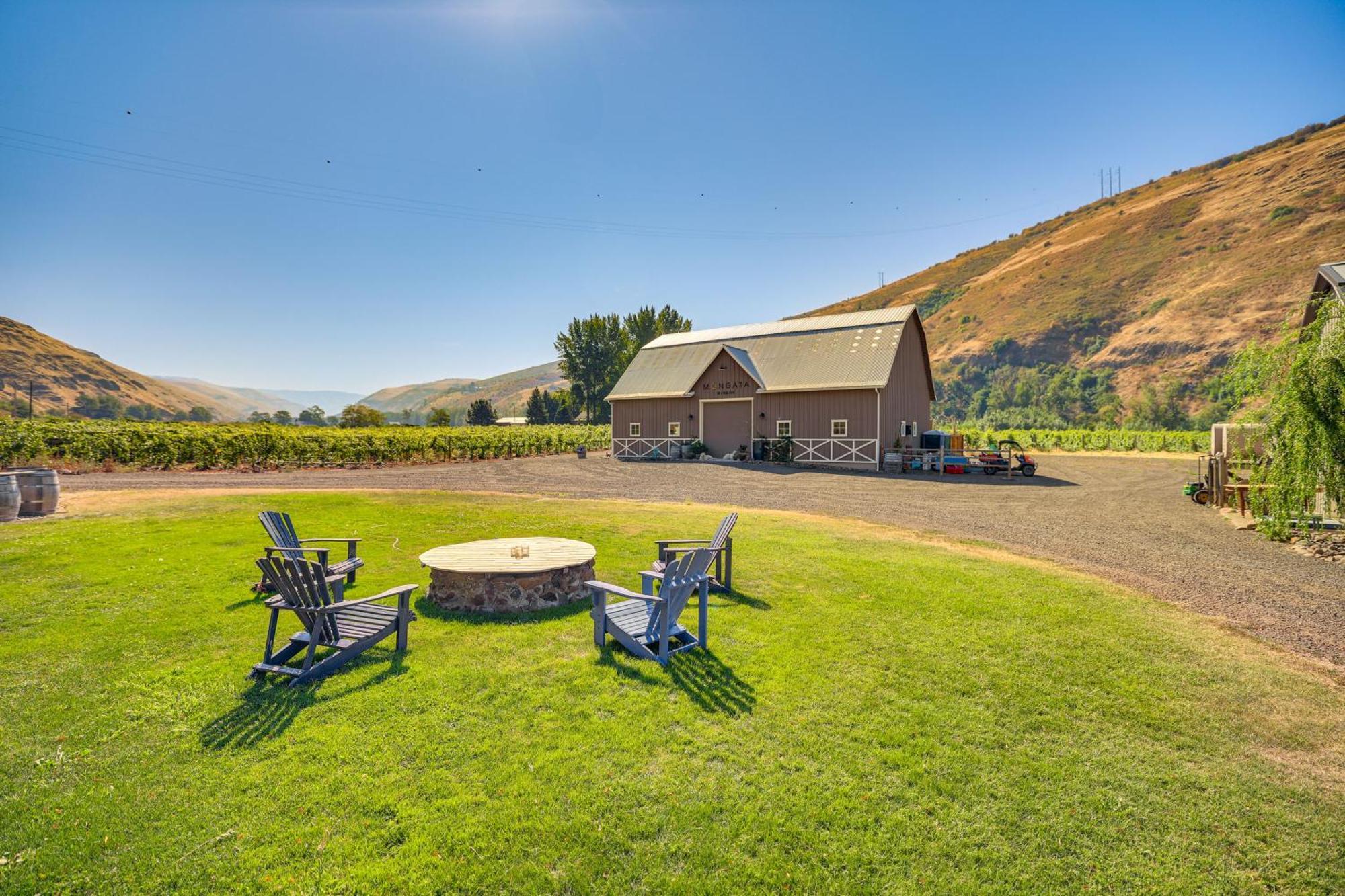 Mongata Winery Romantic Retreat On-Site Tastings! Milton-Freewater Luaran gambar