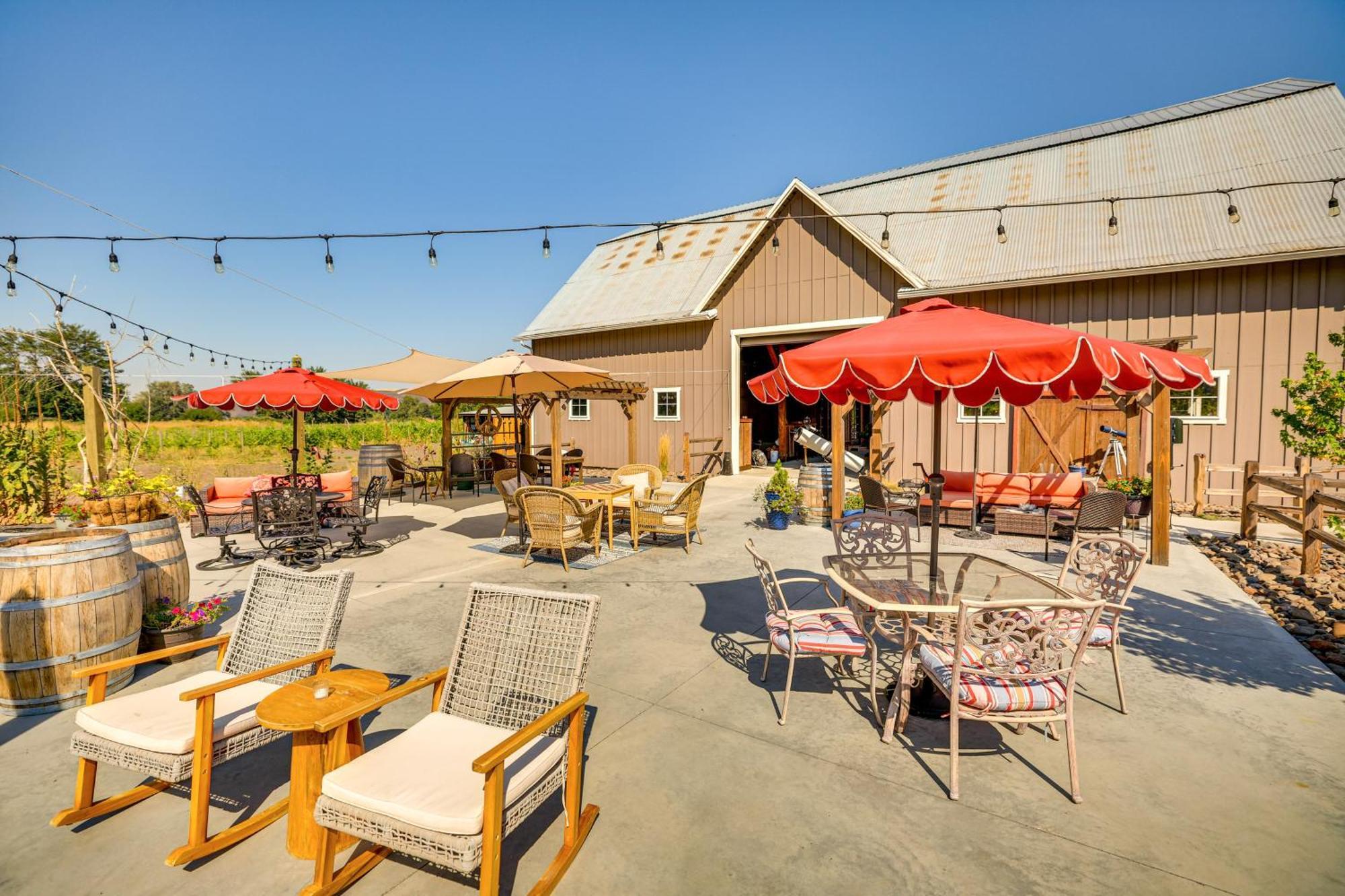 Mongata Winery Romantic Retreat On-Site Tastings! Milton-Freewater Luaran gambar